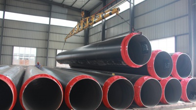 ​　　聚氨酯保温钢管